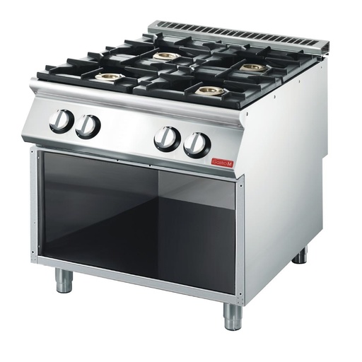 [GL927] Fourneau gaz 4 feux vifs Gastro M 70/80 PCG