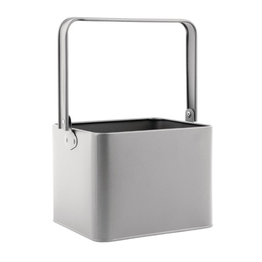 [GM296] Panier de table galvanisé gris Olympia 