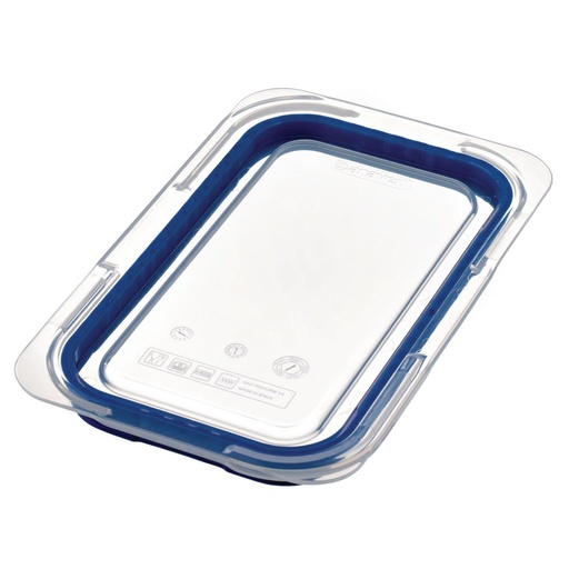 [GP577] Couvercle bleu en ABS sans BPA Araven GN1/4