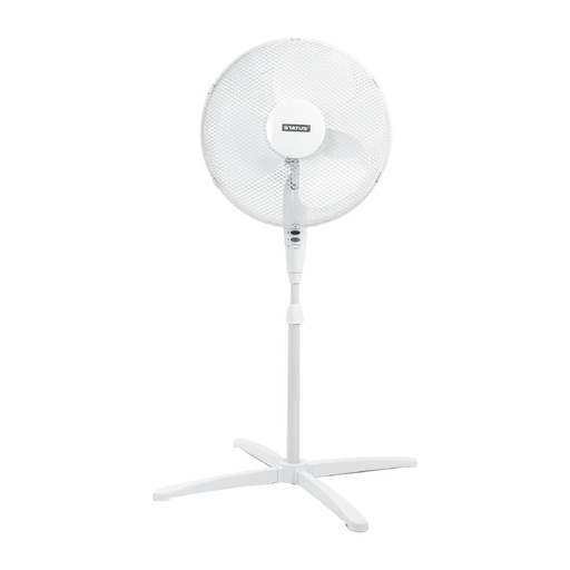 [GR389] Ventilateur oscillant sur pied blanc Igenix 406mm