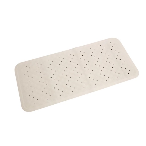 [GT718] Tapis de bain antidérapant blanc Mitre Essentials 