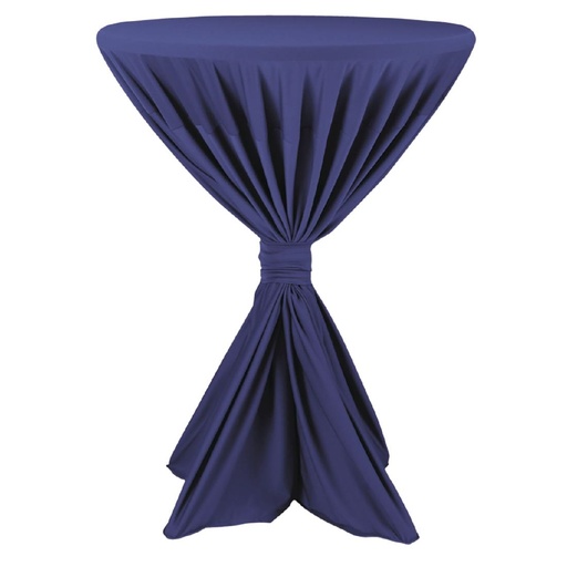 [H863] Housse de table Fiësta bleu foncé