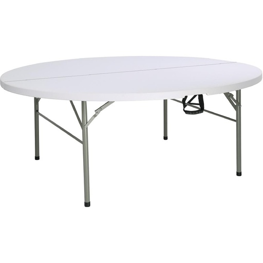 [HC270] Table ronde pliante par le centre Bolero 1,8m