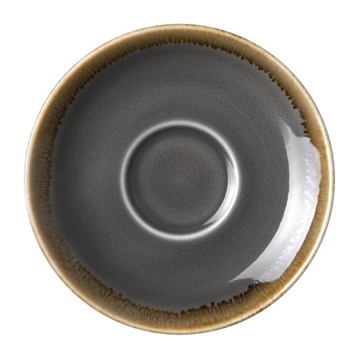 [HC389] Soucoupe espresso Olympia Kiln grise 115mm