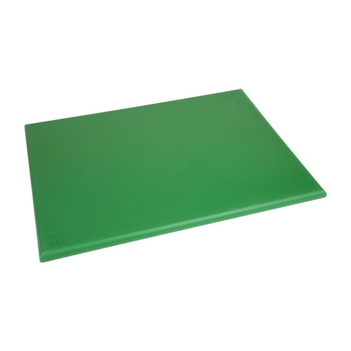 [J043] Planche à découper extra large haute densité Hygiplas verte