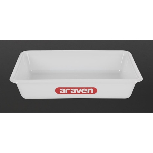 [J208] Bac alimentaire peu profond Araven transparent 300mm