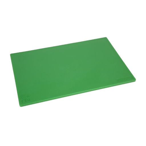 [J253] Planche à découper standard basse densité Hygiplas verte