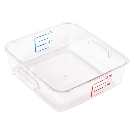 [J870] Boîte carrée de stockage 2L Rubbermaid