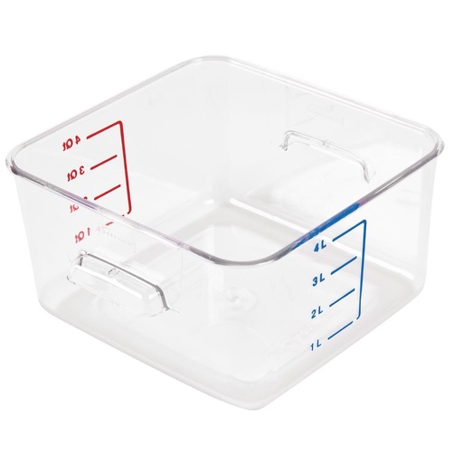 [J871] Boîte carrée de stockage 4L Rubbermaid