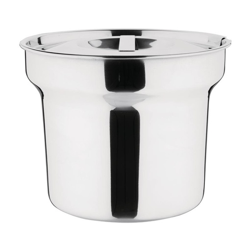 [K081] Pot à bain-marie rond avec couvercle Vogue