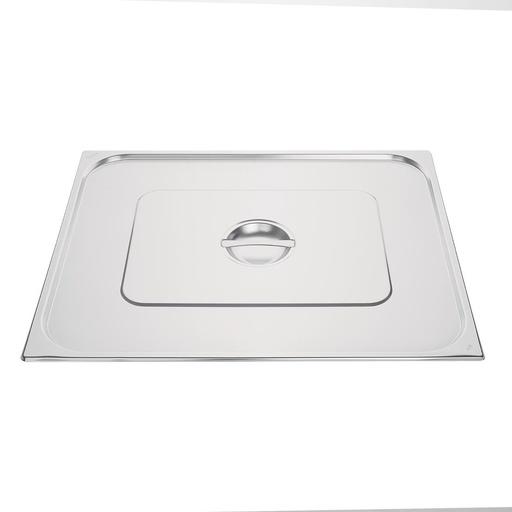 [K939] Couvercle GN 2/1 inox double Vogue