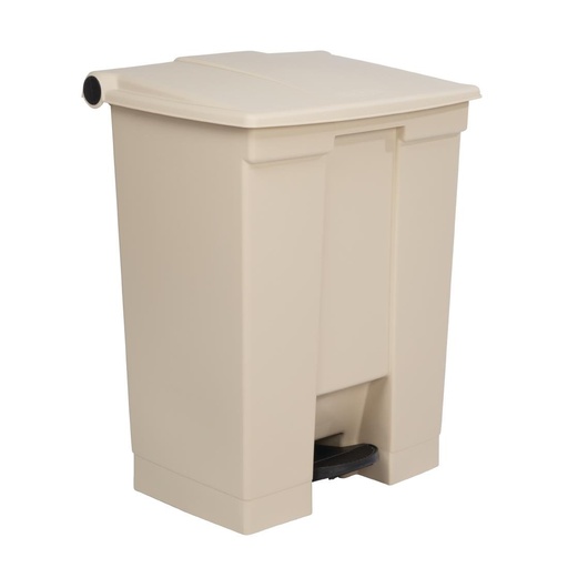 [L374] Conteneur à pédale Rubbermaid Step-On beige 68L