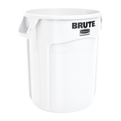 [L652] Collecteur Rubbermaid Brute blanc 76L