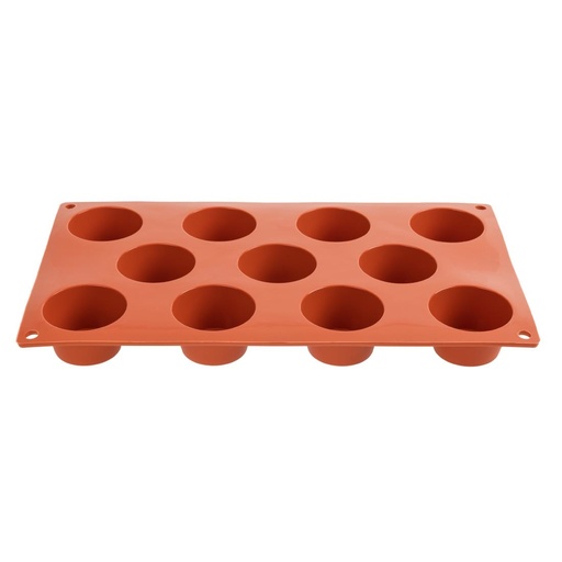 [N934] Plaque 11 mini-muffins en silicone Pavoni Formaflex