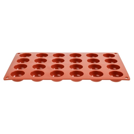 [N940] Plaque 24 pomponnettes en silicone Pavoni Formaflex