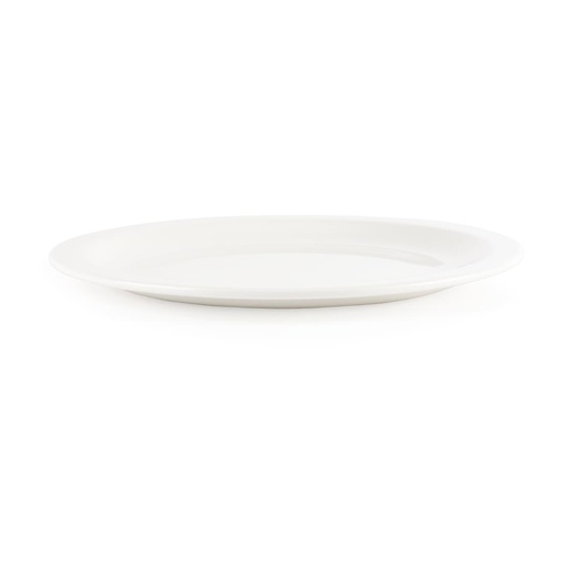 [P275] Assiettes Nova Churchill Whiteware 230mm (lot de 24)