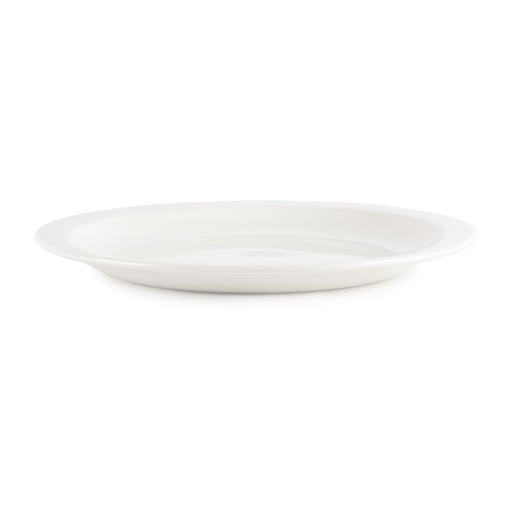 [P276] Assiettes Nova Churchill Whiteware 254mm (lot de 24)