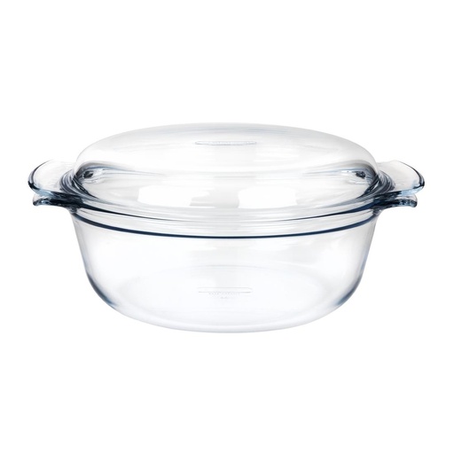 [P590] Cocotte ronde en verre Pyrex 3,75L