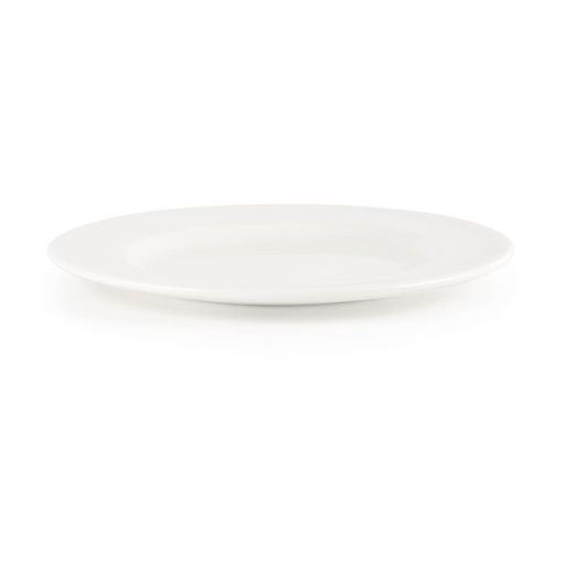 [P600] Assiettes classiques blanches Churchill 165mm (Lot de 24)