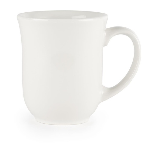 [P847] Mugs blancs Elegant Churchill Whiteware 284ml (lot de 24)