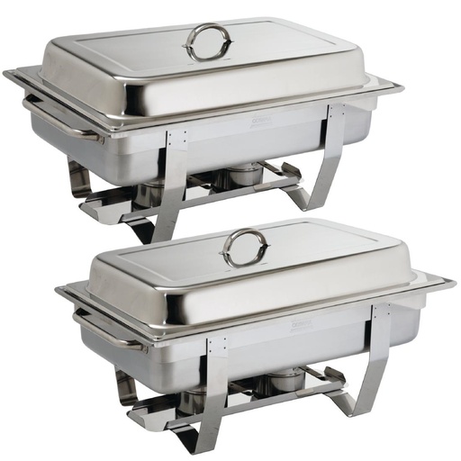 [S300] OFFRE GROS VOLUME Chafing dish Milan Olympia GN 1/1 x2