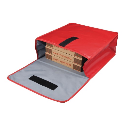 [S482] Sac de livraison isotherme pour pizza en vinyle Vogue