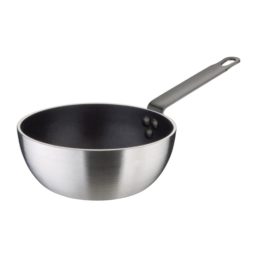 [T298] Sauteuse conique antiadhésive en aluminium Vogue 200mm