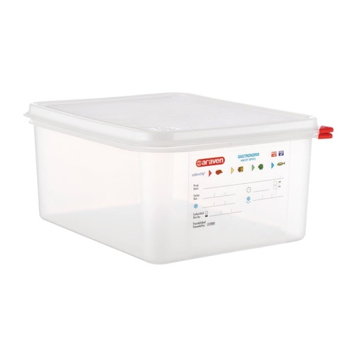 [T989] Boîte alimentaire GN1/2 Araven 12,5L (Lot de 4)