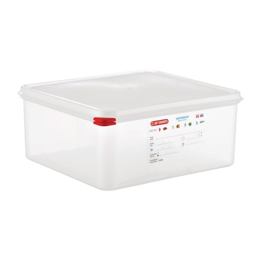 [T990] Boîte alimentaire GN2/3 Araven 13,5L (Lot de 4)