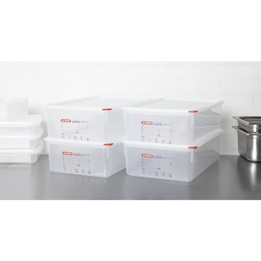 [T991] Boîte alimentaire GN1/1 Araven 21L (Lot de 4)