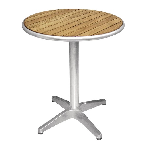 [U428] Table ronde en frêne Bolero 600mm