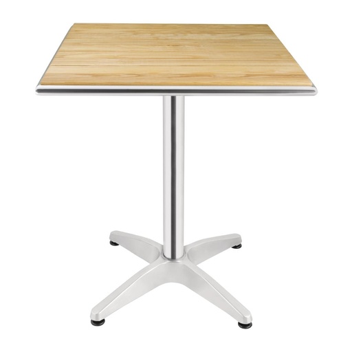 [U430] Table carrée en frêne Bolero 600mm