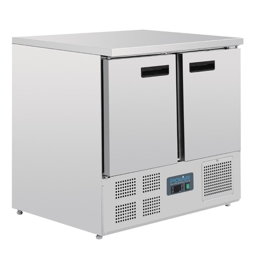 [U636] Table réfrigérée positive compacte 2 portes 240L Polar Série G