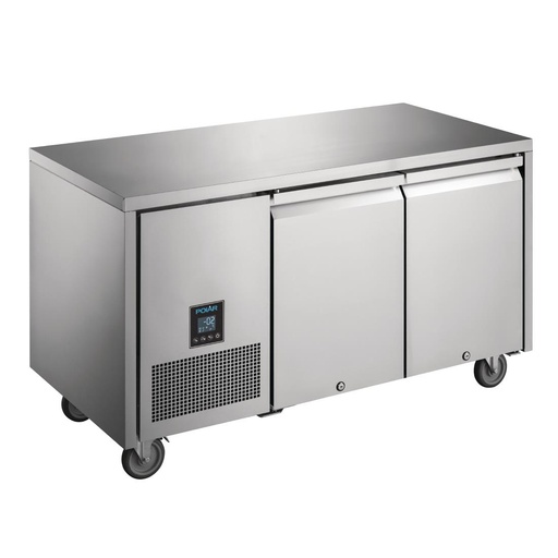 [UA005] Table réfrigérée positive 2 portes Premium Polar Serie U 267L