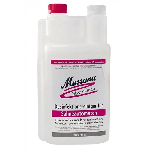 [mussana] MUSSANA NETTOYANT MACHINE CHANTILLY 4X1L MICROCLEAN