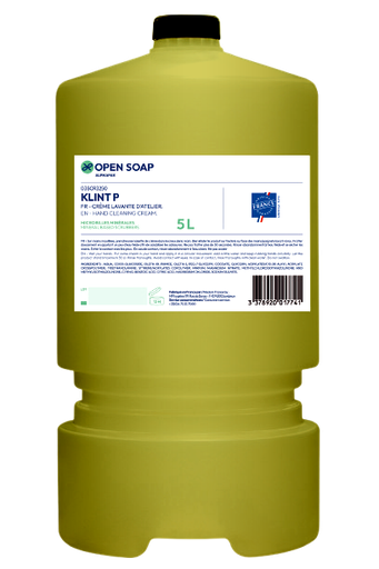 [03SCR3250] KLINT P SAVON ATELIER POUR LES MAINS CARTOUCHE 5L