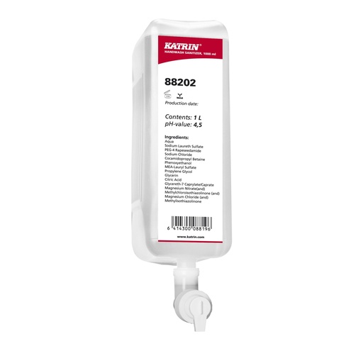 Katrin Savon mousse désinfectant 1000 ml X6