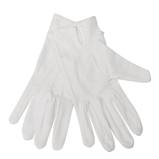 [A545-L] Gants de service pour femme blancs L/XL