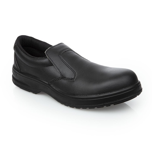 [A845-36] Mocassins de sécurité Slipbuster Lite noirs 36