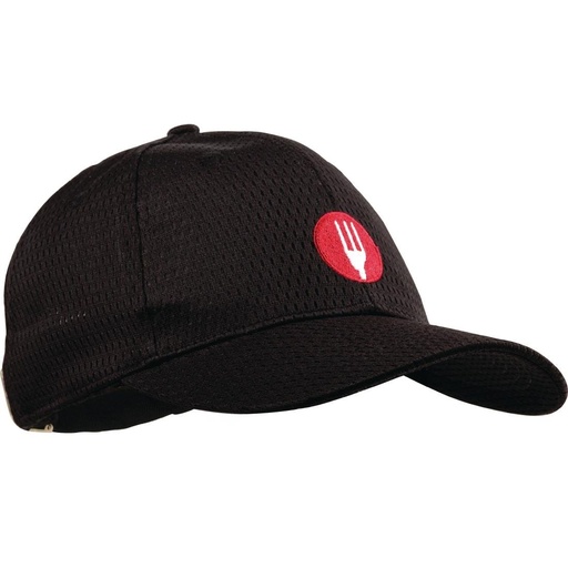 [A976] Casquette baseball Cool Vent Chef Works noire