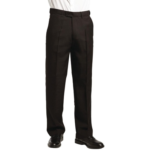 [B119-42] Pantalon de service homme noir 52/54