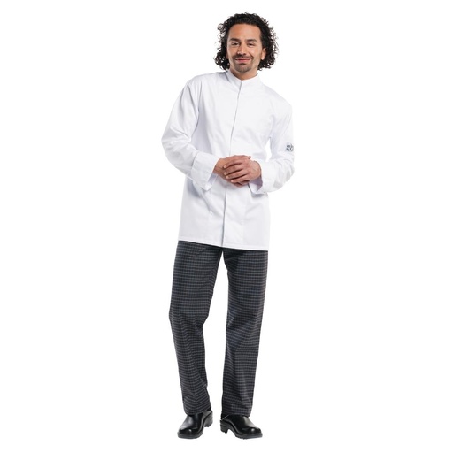 [B512-XXXL] Veste de cuisine mixte Chaud Devant Executive blanche 3XL