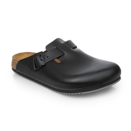 [BB129-38] Sabots professionnels noirs Boston adhérence Birkenstock 38